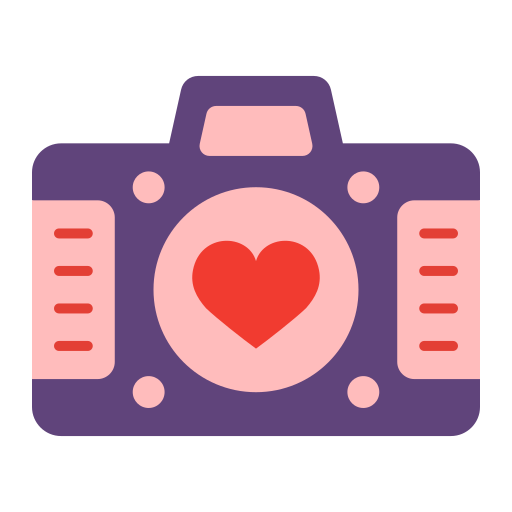 Photo camera Generic color fill icon