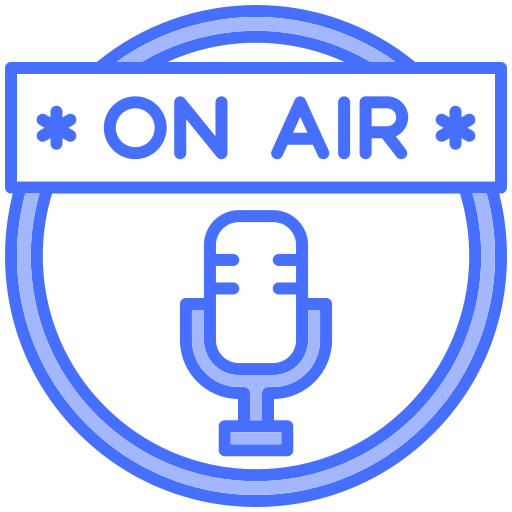 On air free icon On air free icon