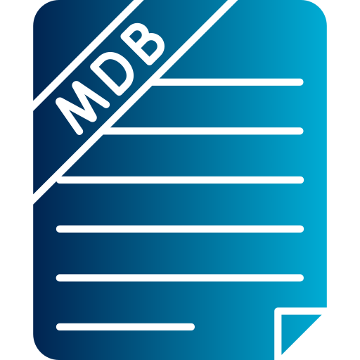 archivo mdb icono gratis