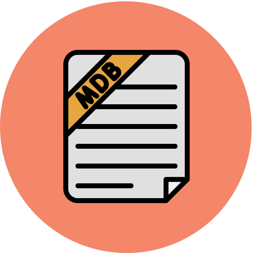 archivo mdb icono gratis