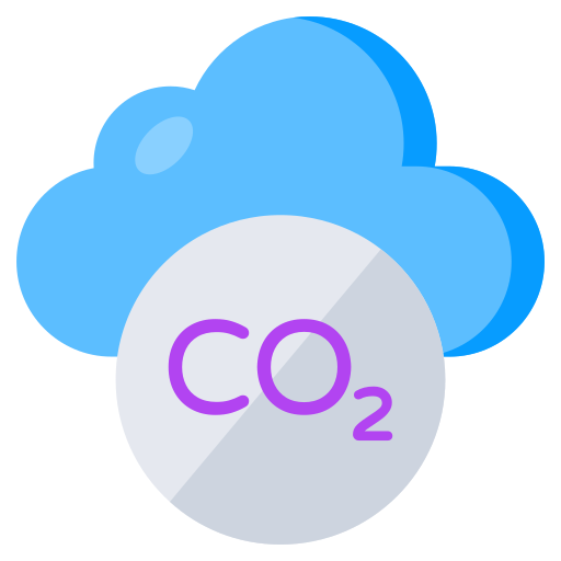 CO2 cloud - Free ecology and environment icons