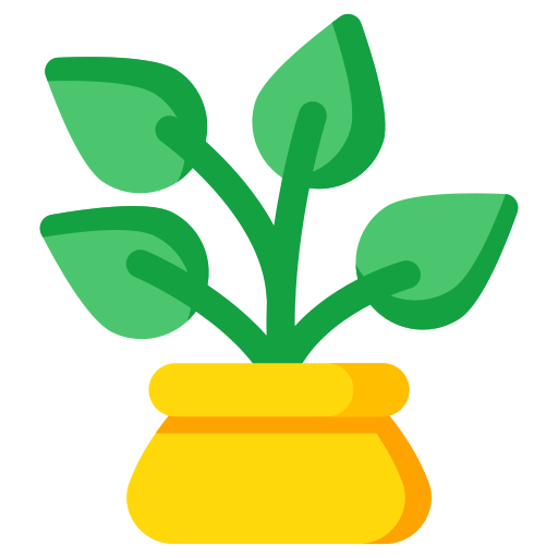 plantas de interior icono gratis