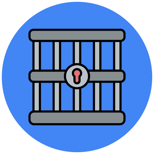 Jail Generic color lineal-color icon