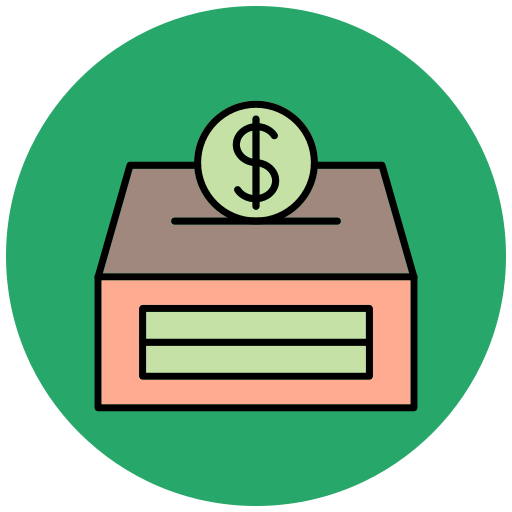 기부 무료 아이콘