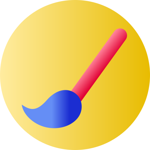 pinceau Icône gratuit pinceau Icône gratuit