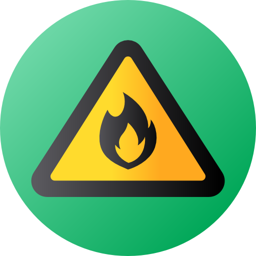 signo de fuego icono gratis