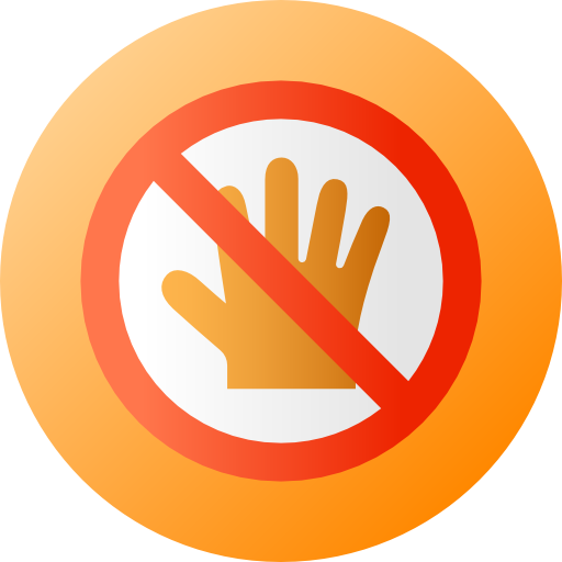 no tocar icono gratis no tocar icono gratis
