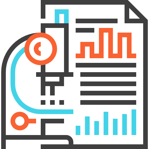 investigación de mercado icono gratis