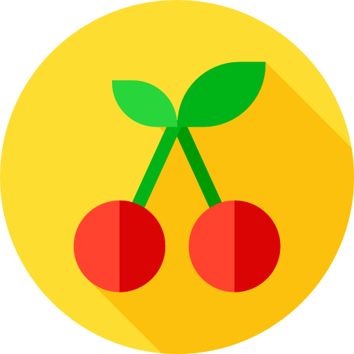 Cherry Flat Circular Flat icon