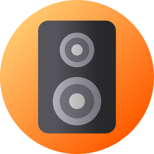 altavoz icono gratis