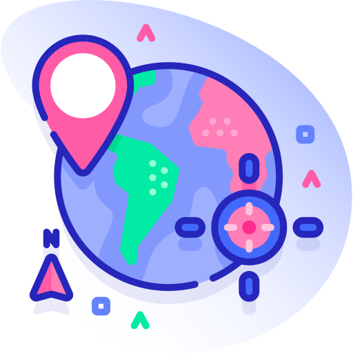 localización icono gratis