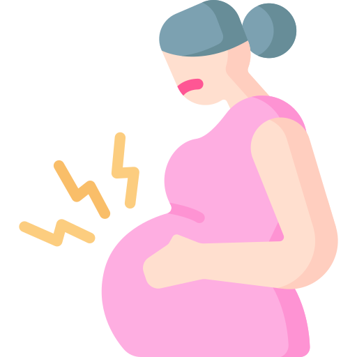 Contraction free icon