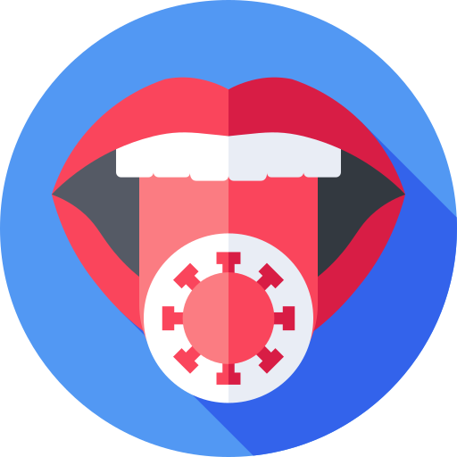 cáncer bucal icono gratis