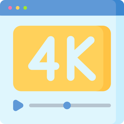 4k icono gratis