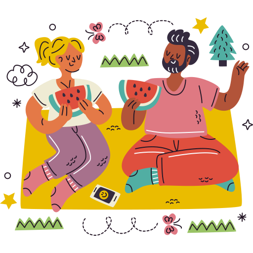 picnic gratis sticker