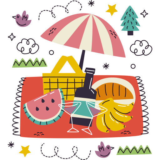 picnic gratis sticker