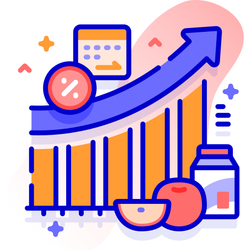 inflación icono gratis