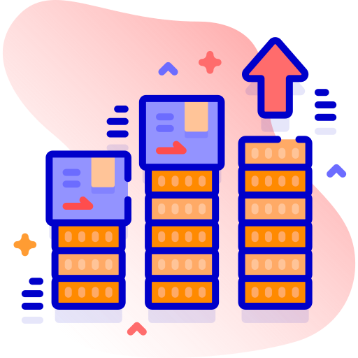 inflación icono gratis