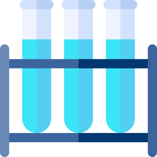 Test Tube Basic Rounded Flat Icon