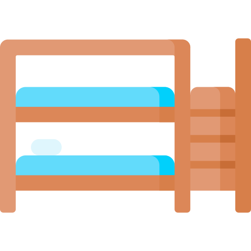 Bunk bed Special Flat icon