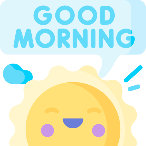Good Morning - Free weather icons