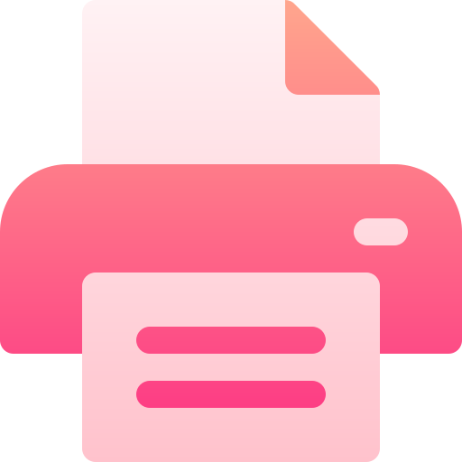 Print Basic Gradient Gradient icon