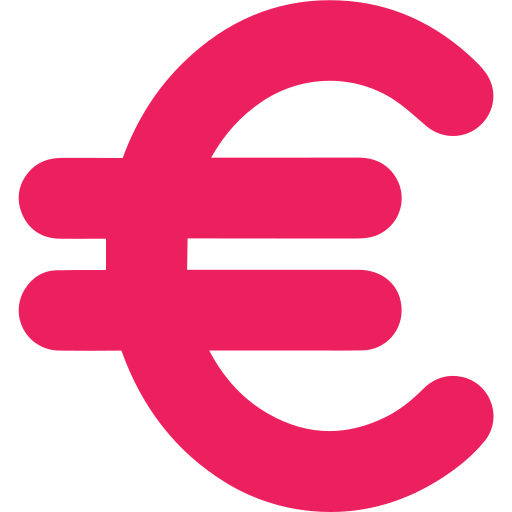 euro icono gratis