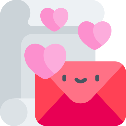 carta de amor grátis ícone carta de amor grátis ícone