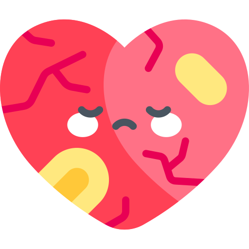 coeur brisé Icône gratuit coeur brisé Icône gratuit