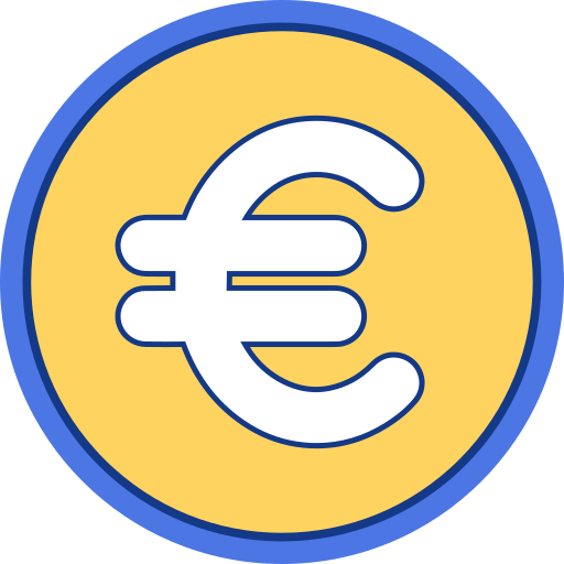 Euro Generic color lineal-color icon