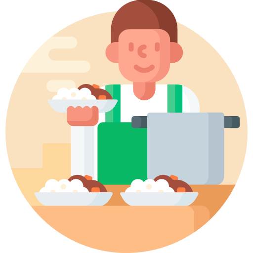 Free Food Detailed Flat Circular Flat Icon