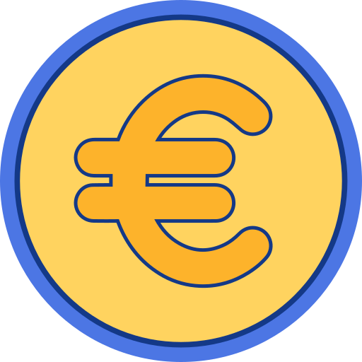 euro icono gratis