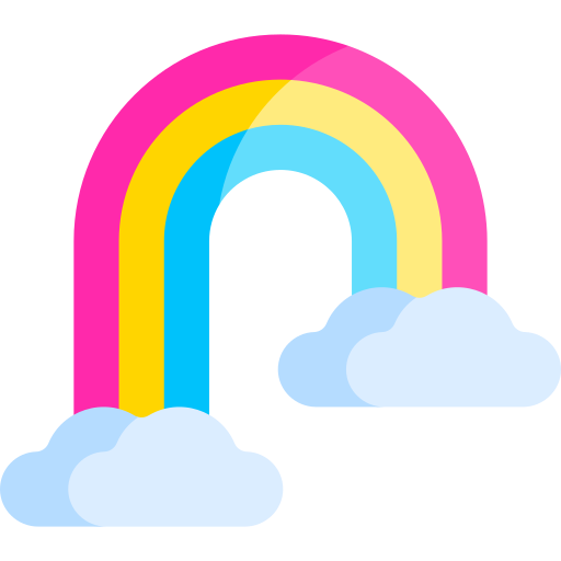 arco iris icono gratis