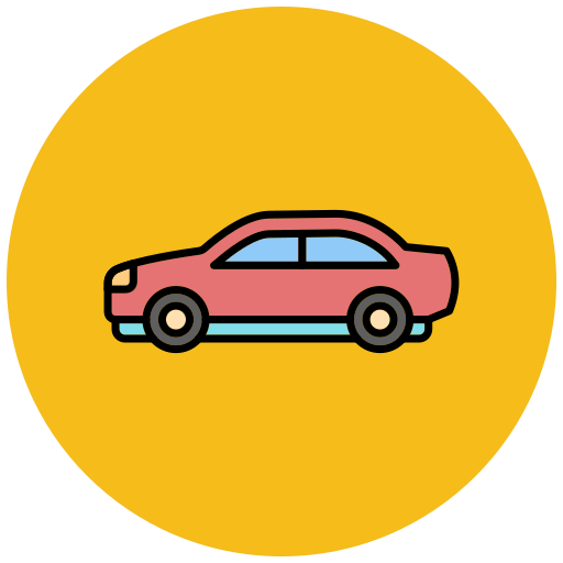 Car Generic color lineal-color icon