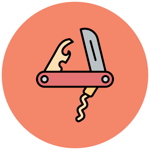 cuchillo suizo icono gratis