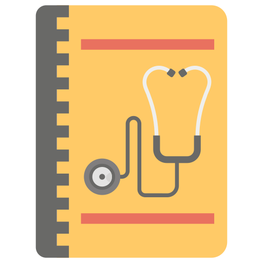 livro médico grátis ícone livro médico grátis ícone