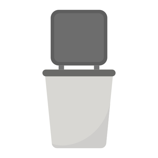 Мусорный бак бесплатно иконка Мусорный бак бесплатно иконка