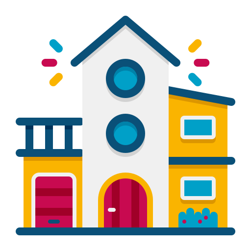 별장 무료 아이콘