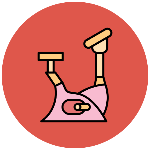 bicicleta estacionaria icono gratis