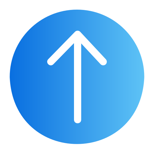 Up arrow Generic gradient fill icon