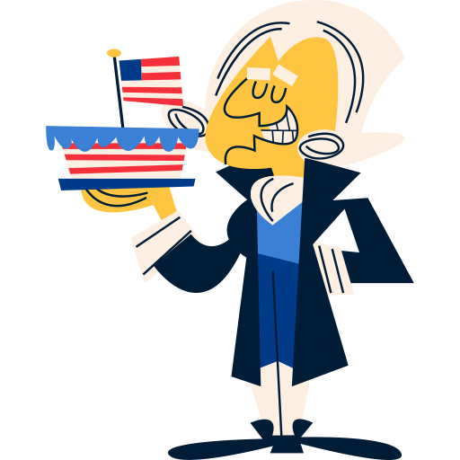 presidents day gratuit sticker