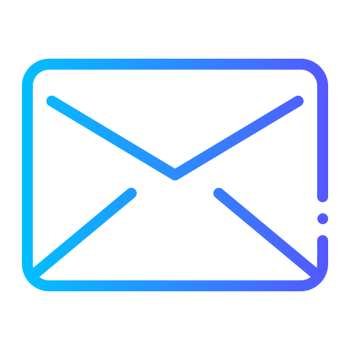 Email Generic gradient outline icon