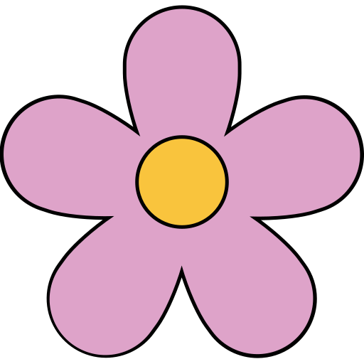 Flower Generic color lineal-color icon