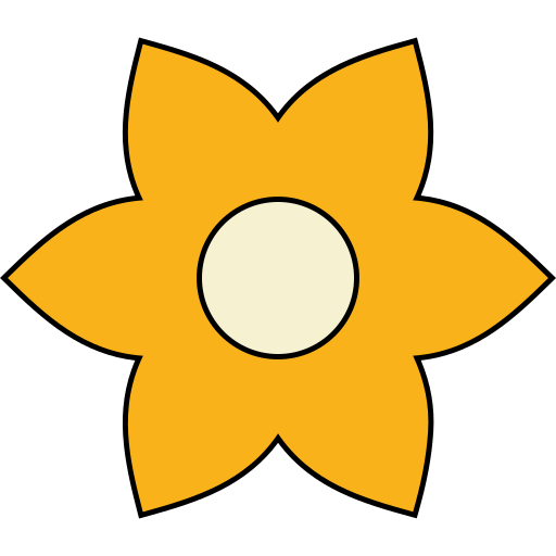 Flower Generic color lineal-color icon