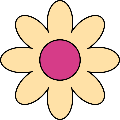 Flower Generic color lineal-color icon