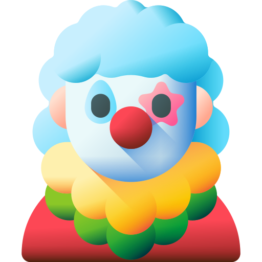 payaso icono gratis