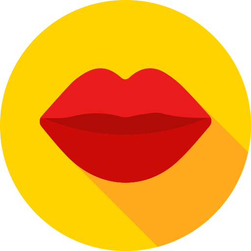 labios icono gratis