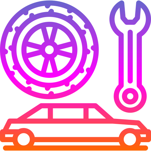 servicio de auto icono gratis