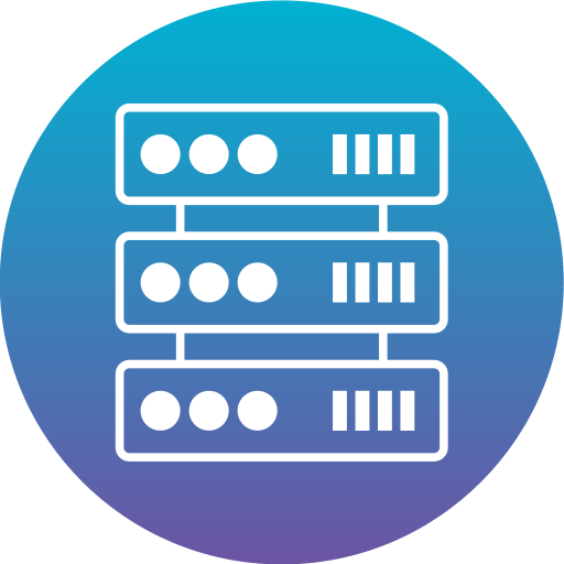 Hosting Generic gradient fill icon