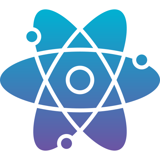 Atom Generic gradient fill icon